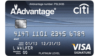Citi AAdvantage Platinum card benefits | aa.com